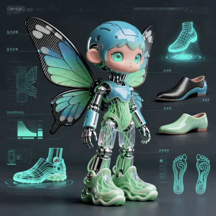 足本定制鞋产品展示