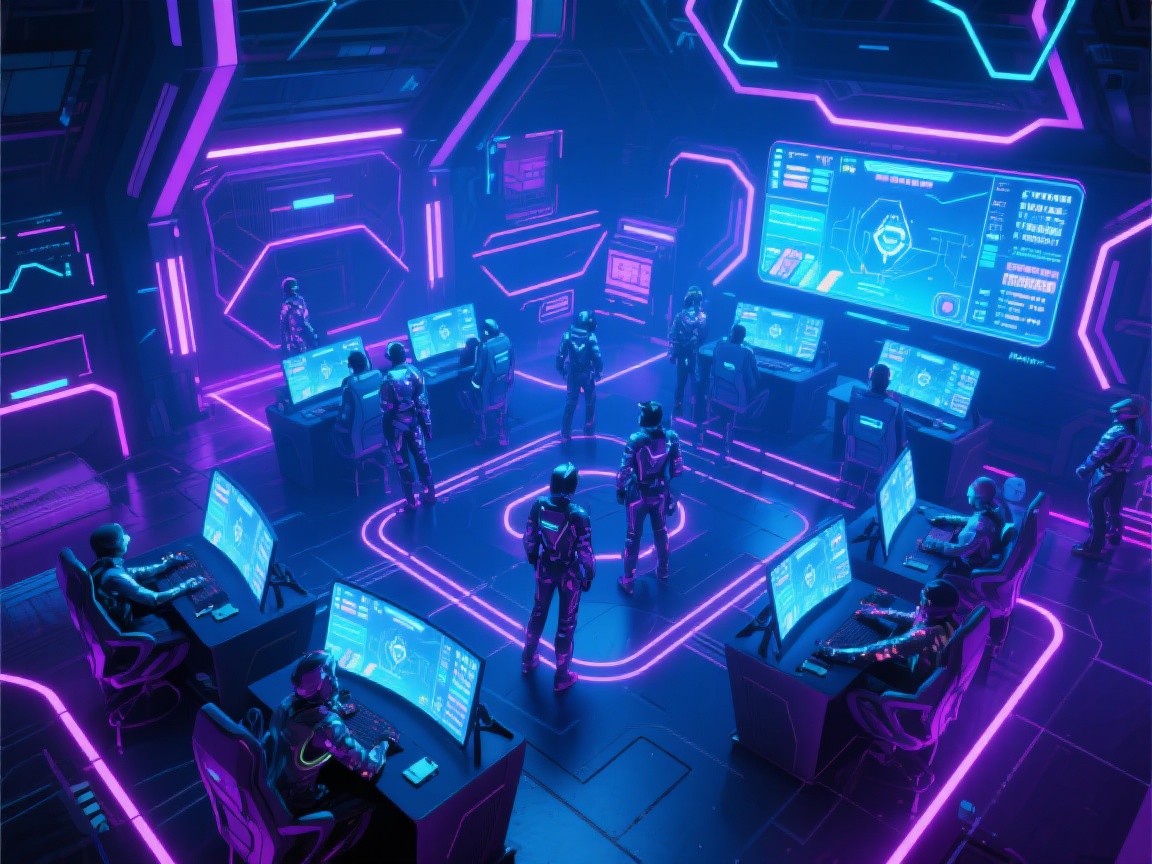 虚拟游戏竞技区